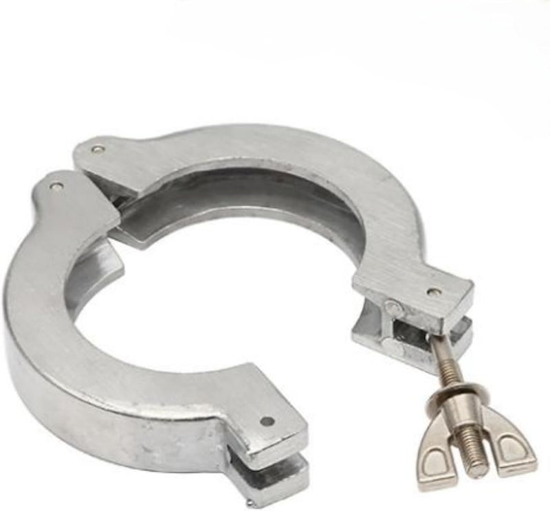 DEKADONS 2 Pcs KF-25 Flange Quick Clamp Hinge, ISO-KF Size NW-25 Flange Wing Nut KF Vacuum Hose Clamp Vacuum Fittings, Stainless Steel (KF25) - Image 5